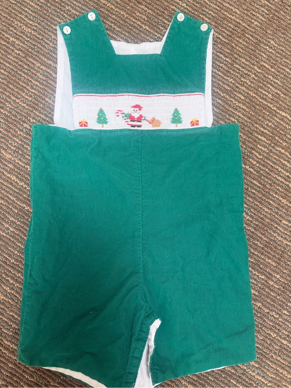 Christmas Smocked Jon Jon